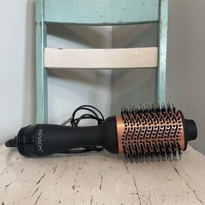 Revlon One-Step Hair Dryer & Volumizer Copper Smooth Edition Styler TESTED